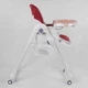 Стульчик для кормления Toti W-22019 мягкий PU, мягкий вкладыш, 4 колеса, съемный столик, в коробке - изображение 3
