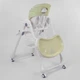 Стульчик для кормления Toti W-56077 мягкий PU, мягкий вкладыш, 4 колеса, съемный столик, в коробке - изображение 2