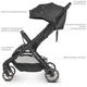 Коляска детская El Camino ME 1084 ORION Dark Gray алюминиевая рама чехол (ME 1084 Dark Gray) - изображение 3