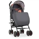 Коляска детская прогулочная BAMBI M 4244 Gray Orange трость, угол наклона 108°-140° (M 4244 Gray Orange) - изображение 9