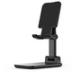 Підставка для телефону, смартфона, планшета Folding desktop phone stand Чорна - зображення 1