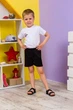 Шорты Трикотажный рай 122 см чёрные - изображение 3