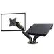 Кронштейн + підставка для ноутбука North Bayou NB F80 17 "- 27 " + H3 VESA поворотний на 180° Чорний - зображення 2
