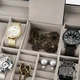 Скринька органайзер для зберігання годинників із замком - зображення 6