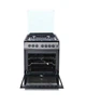 Плита комбинированная MILANO ML60 EF50+нерж (60*60,газ конт,конвекция,гриль,вертел,подсветка,розжиг) - изображение 1
