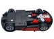 Машинка Трансформер Bugatti Robot Car Size 1:14 Красная - изображение 3