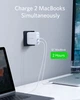 Мережевий зарядний пристрій ANKER PowerPort Atom III Duo - 60W 2xUSB-С - зображення 2