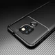 Чехол Fiber для Motorola Moto E7 Plus бампер противоударный карбон Black - изображение 9