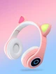 Бездротові дитячі Bluetooth навушники з світяться вушками і підсвічуванням Wireless Headphones Cat Ear CXT-B39 - зображення 7