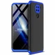 Чехол GKK 360 для Xiaomi Redmi Note 9 бампер противоударный Black-Blue - изображение 1