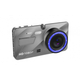 Автомобільний відеореєстратор DVR A10 Full HD, з виносною камерою заднього виду із металу та пластику сірий (318510) - зображення 1