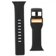 UAG Civilian Silicone Watch Strap для Apple Watch 38/40/41mm (OEM) - black/orange - зображення 4