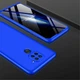 Чехол GKK 360 для Xiaomi Redmi Note 9 бампер противоударный Blue - изображение 3