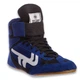 Замшеві борцівки Zelart Sport Heroe OB-3957 розмір 45 Black-Blue-White - зображення 4