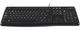 Клавиатура Logitech K120 чёрная, USB (920-002643) Ukr - изображение 2