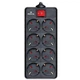 Сетевой фильтр питания REAL-EL REAL-EL RS-8 PROTECT, 3m, black (EL122300022) - изображение 1
