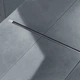 Трап для душу Epelli Invisible 110 см з нержавіючої сталі - зображення 2
