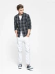 Рубашка в клетку Jack & Jones 216305543 S (83465S) Хаки - изображение 6