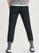 Укороченные брюки из хлопка и льна Jack & Jones 217114503 S (80357S) Синий - изображение 5
