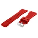 Силиконовый ремешок Watchbands для Samsung Galaxy Watch 46mm Silver / Samsung Gear S3 - красный (WB001RED46) - изображение 2