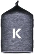 Будиночок-лежак для кішок і собак з фетру FX home "Milk" 35х30х40 см Чорно-сірий (2820000014436) - зображення 4