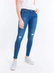 Джинсы с потертостями Vero Moda 316332523 XL (71105XL) Синий - изображение 3