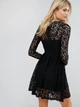 Кружевное мини-платье с цветочной вышивкой ASOS ASV230520-9 S (78771S) - изображение 3