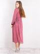 Платье с бархатным воротником Sarah Chole 1T55740126 XS (34534XS) Розовый - изображение 2