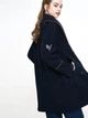 Пальто с оранжевой строчкой Vero Moda 317427510 M (70996M) Синий - изображение 3