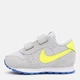 Sneakersy chłopięce na rzepy Nike Md Valiant TDV CN8560-015 21 Szare (194957371471) - obraz 3