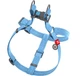 Шлея для собак Collar WAUDOG Re-cotton с QR паспортом, из восстановленного хлопка, светоотражающая, пластиковый фастекс, L, Ш 25 мм, Дл 60-90 см, голубой (03332) - изображение 2