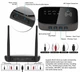 Bluetooth 5.0 аудио приемник передатчик VIKEFON BT-B21 80м aptX HD SPDIF (115711) - изображение 5