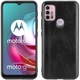 Захисний чохол UniCase Leather Series для Motorola Moto G10 / G20 / G30 - Black - зображення 1
