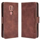 Чохол Deexe Wallet Stand для Motorola Moto E7 Plus / Moto G9 Play - Brown - зображення 7