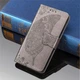 Чехол-книжка с рисунком UniCase Butterfly Pattern для Motorola Moto G10 / Moto G20 / Moto G30 - Grey - изображение 3