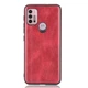 Защитный чехол UniCase Leather Series для Motorola Moto G10 / G20 / G30 - Red - изображение 2