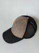 Кепка Lider Rapper тракер сетка Cap One Size 55-60 Бежево-Черный - изображение 1
