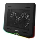 Підставка для ноутбука з охолодженням та підсвіткою Deepcool N80-RGB 17.3" Чорний - изображение 2