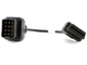 Переходник LKC с OBD2 16pin мама на GAZ ГАЗ 12pin папа (114430) - изображение 1
