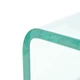 Підставка для монітора Shumee 80x30x13 см скло прозора 244129 - изображение 5