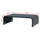 Підставка для монітора Shumee 40x25x11 см скло чорна 244134 - изображение 6