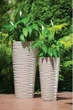 Горщик для квітів Form-Plastic Sahara Slim-35 бежевий зі вставкою (2790-051) - зображення 2