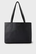 Женская черная сумка LEO TOTE Accessorize OS 190063 - изображение 1