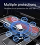 ФМ трансмиттер Aiver F71 MP3 RGB Bluetooth v5.0 MicroSD PD3.0 + QC3.0 - изображение 7