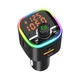 ФМ трансмиттер Aiver F68 MP3 RGB Bluetooth v5.0 MicroSD PD3.0 + QC3.0 - изображение 5