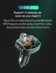 ФМ трансмиттер Aiver F69 MP3 RGB Bluetooth v5.0 PD3.0 + QC3.0 - изображение 9