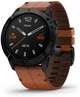 Смарт-годинник Garmin Fenix 6X Pro Sapphire Black DLC with Chestnut Leather Band (010-02157-14) - зображення 1