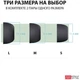 Амбушюры AHASTYLE Silicone Tips for Apple AirPods Pro 2 Medium Pairs Black (AHA-0P991-BM2) - изображение 2