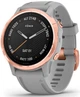 Смарт-годинник Garmin Fenix 6S Rose Gold-tone with Powder Gray Band (010-02159-21) - зображення 1
