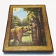 Икона Сергея Радонежского - на ровной доске (1056-2) - изображение 1